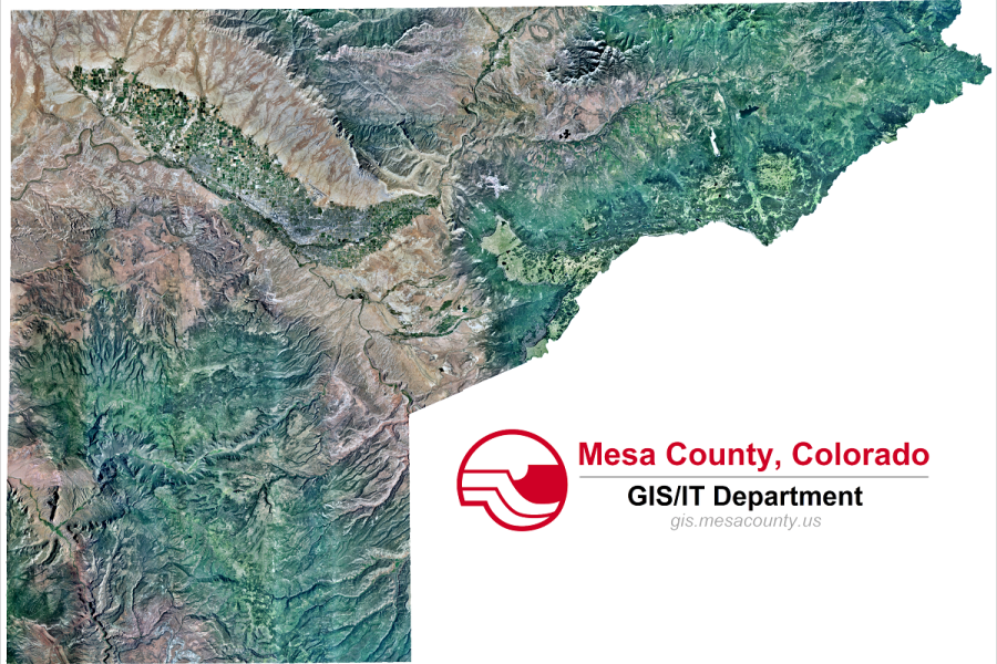 Images   Mesa County Aerial Map 